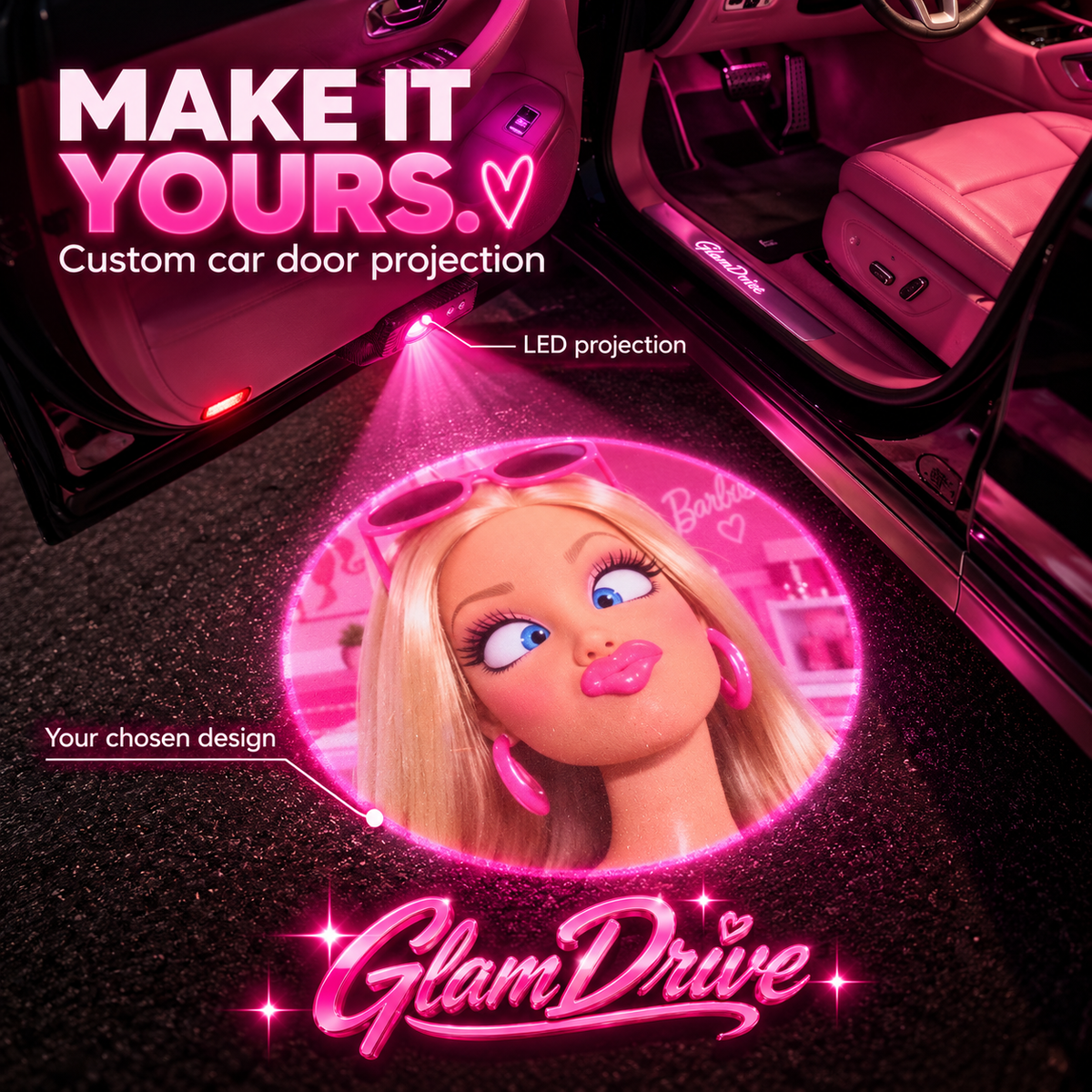 Barbie Door Lights GlamDrive™
